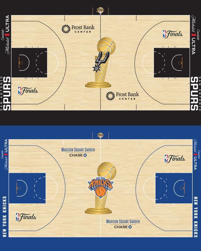 app下载-经典回归!NBA总决赛地板迎回冠军金杯图案